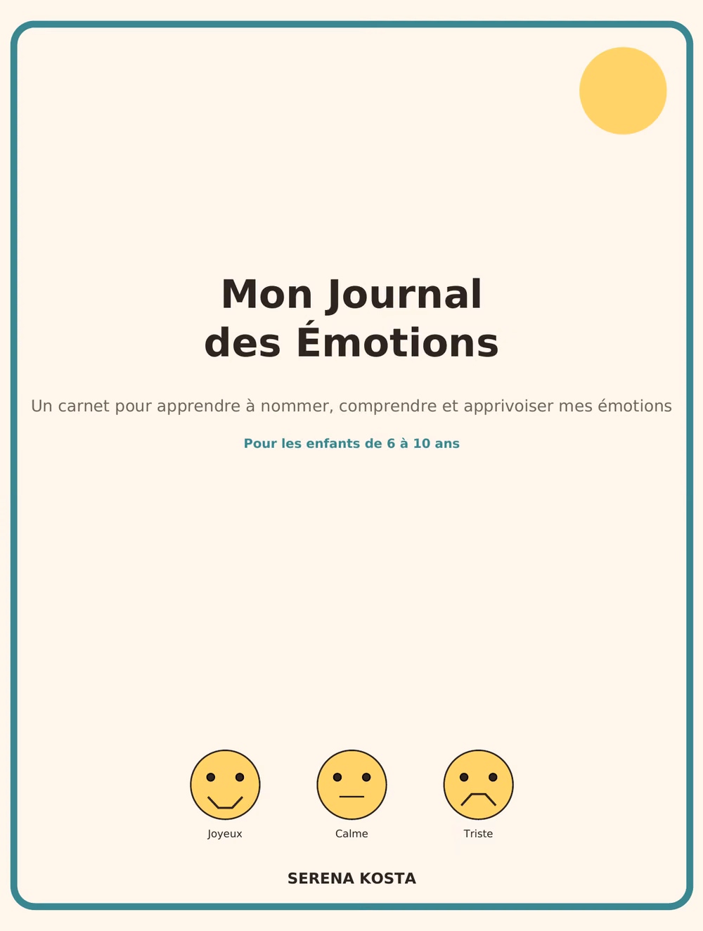 Mon Journal des Émotions — Serena Kosta